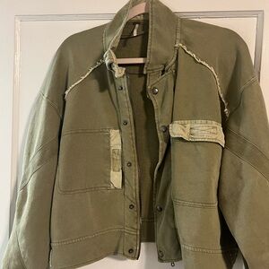 Free people cropped  jacket S